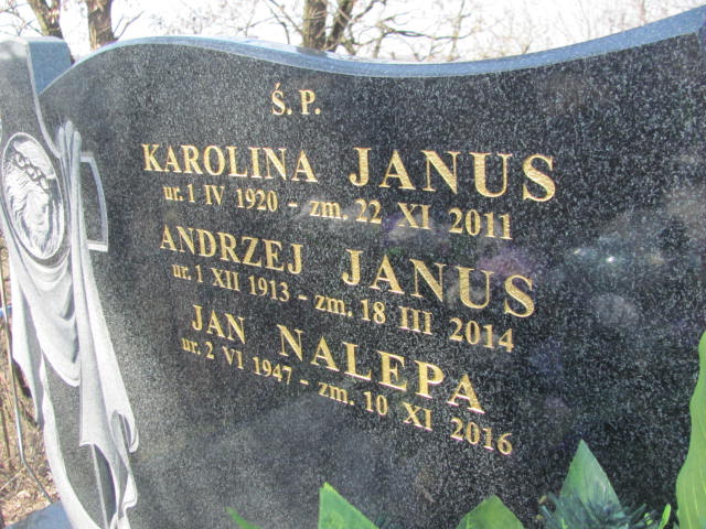 Karolina Janus 1920 Biskupice - Grobonet - Wyszukiwarka osób pochowanych