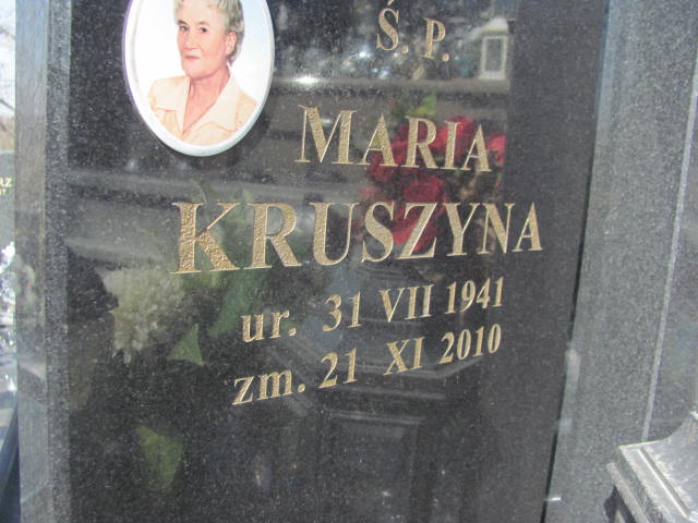 Maria Kruszyna 1941 Biskupice - Grobonet - Wyszukiwarka osób pochowanych