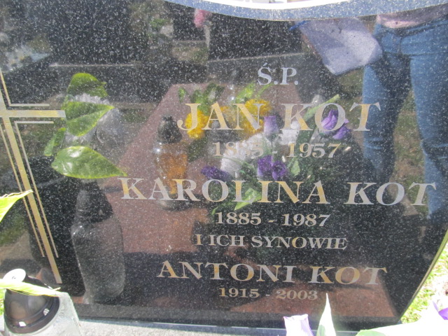 Karolina Kot 1884 Biskupice - Grobonet - Wyszukiwarka osób pochowanych