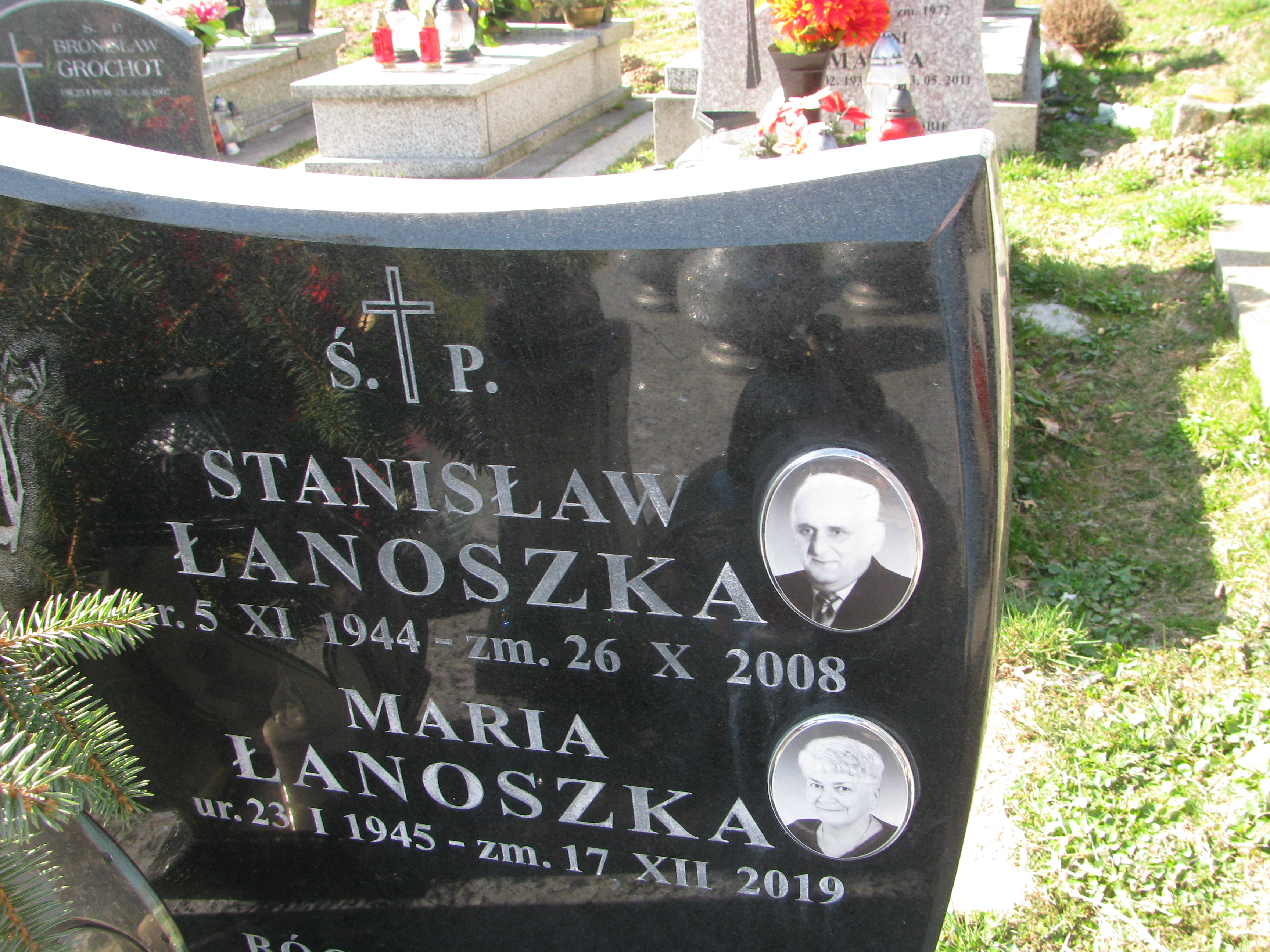 Maria Łanoszka 1945 Biskupice - Grobonet - Wyszukiwarka osób pochowanych