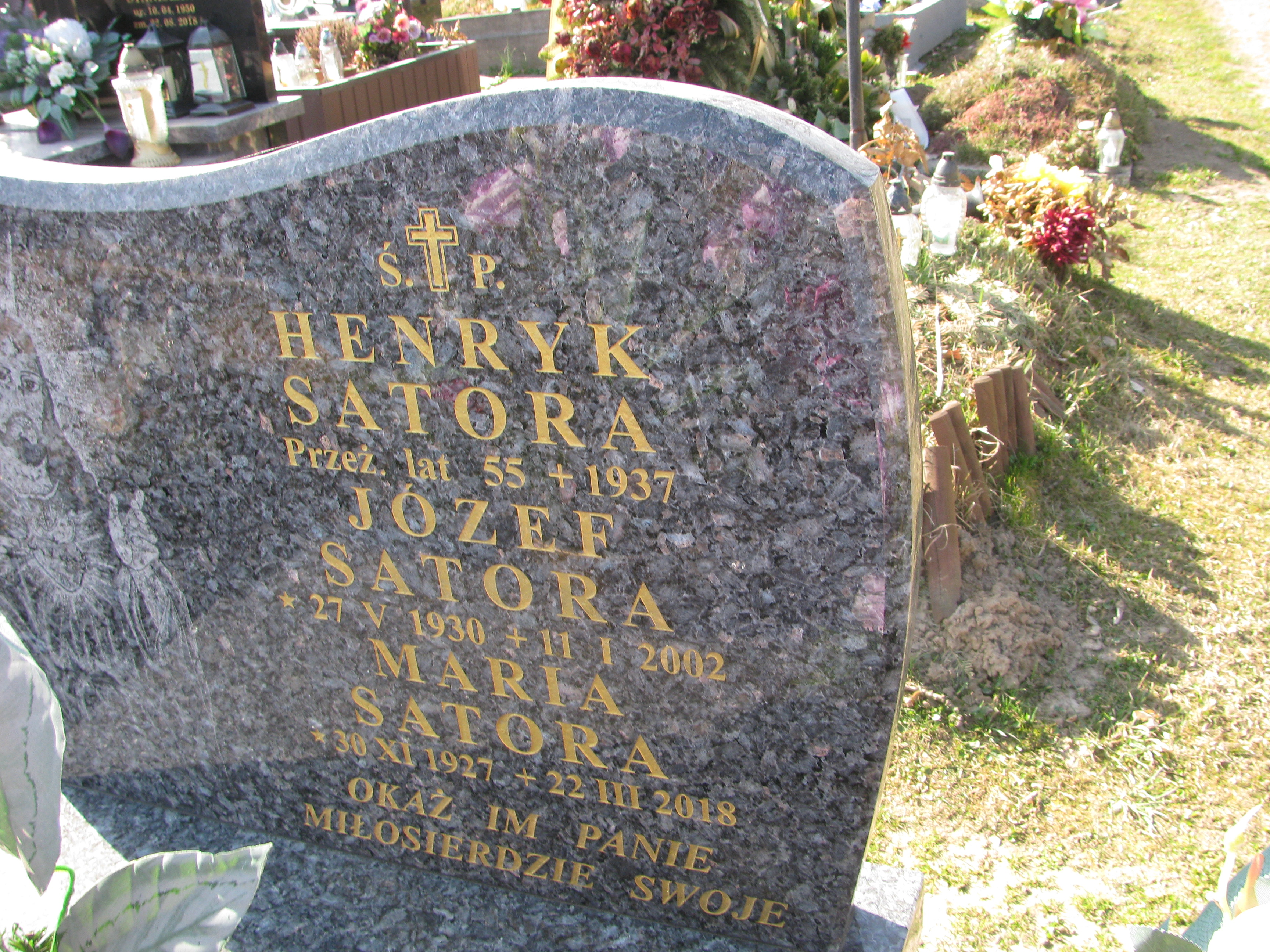 Józef Satora 1930 Biskupice - Grobonet - Wyszukiwarka osób pochowanych