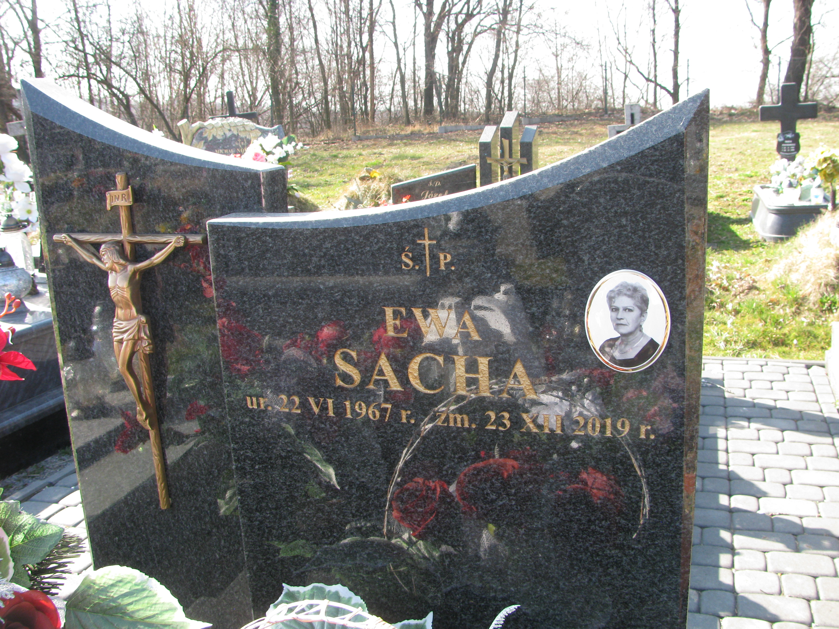 Ewa Sacha 1967 Biskupice - Grobonet - Wyszukiwarka osób pochowanych