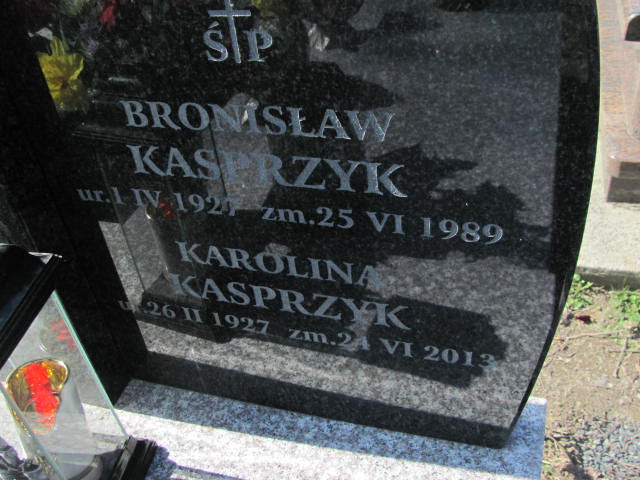 Bronisław Kasprzyk 1927 Biskupice - Grobonet - Wyszukiwarka osób pochowanych
